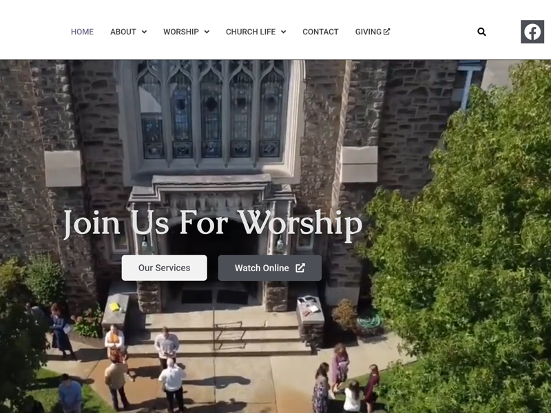 church website